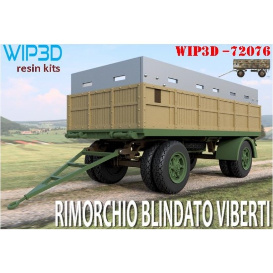 1/72 Viberti Armoured Trailer 1/72 Viberti Armoured Trailer