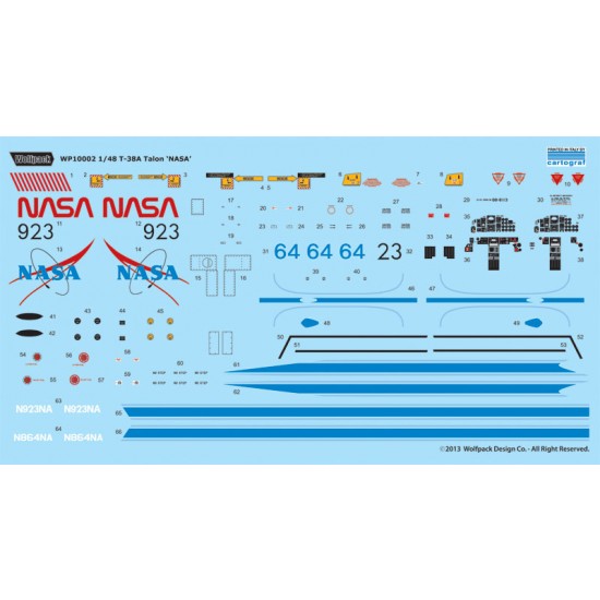 1/48 Northrop T-38A Talon NASA Trainer & Chaser Aircraft 1/48 Northrop T-38A Talon NASA Trainer & Chaser Aircraft