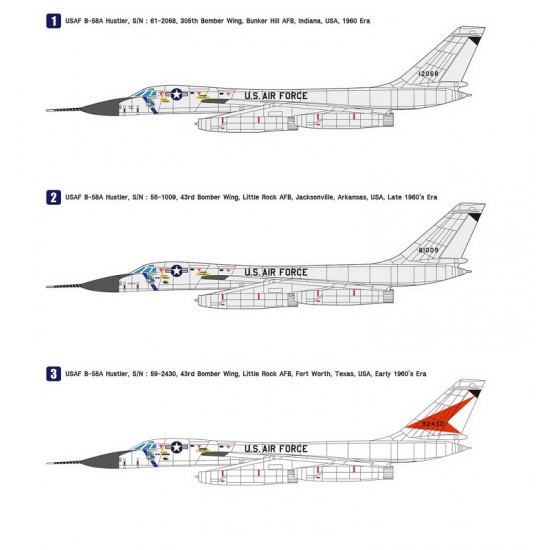 1/144 Convair B-58A Hustler [Premium Edition]