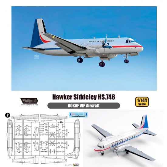 1/144 ROKAF Hawker Siddeley HS.748 ROKAF [Premium Edition]