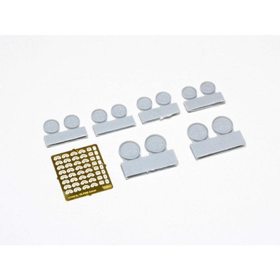 1/144 Ilyushin Il-76 FOD Cover set for Zvezda kits 1/144 Ilyushin Il-76 FOD Cover set for Zvezda kits