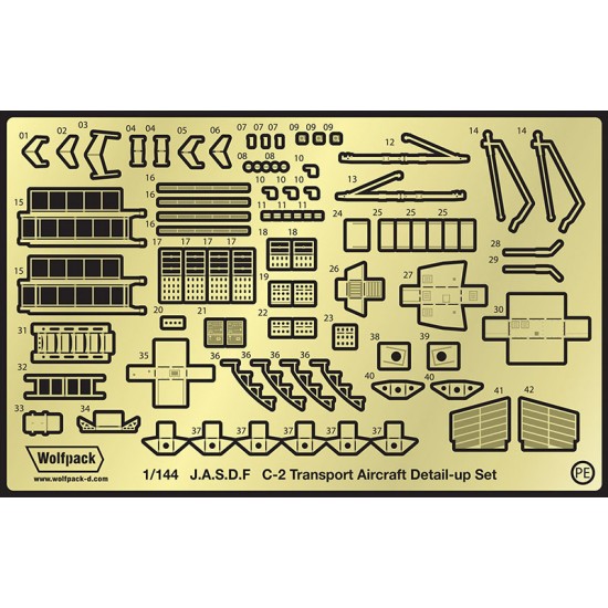 1/144 Kawasaki C-2 Update Detail set w/Name Plate for Aoshima kits 1/144 Kawasaki C-2 Update Detail set w/Name Plate for Aoshima kits