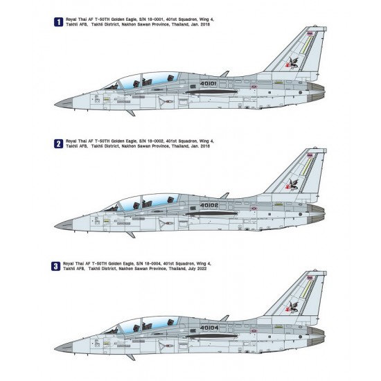 1/48 Royal Thai Air Force T-50TH Golden Eagle [Premium Edition]