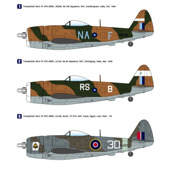 1/48 RAF Thunderbolt Mk.II Fighter [Premium Edition]