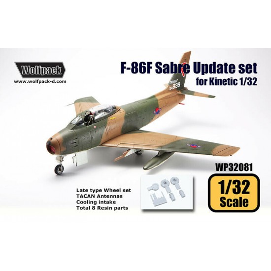 1/32 North American F-86 Sabre Update Detail set for Kinetic kits 1/32 North American F-86 Sabre Update Detail set for Kinetic kits