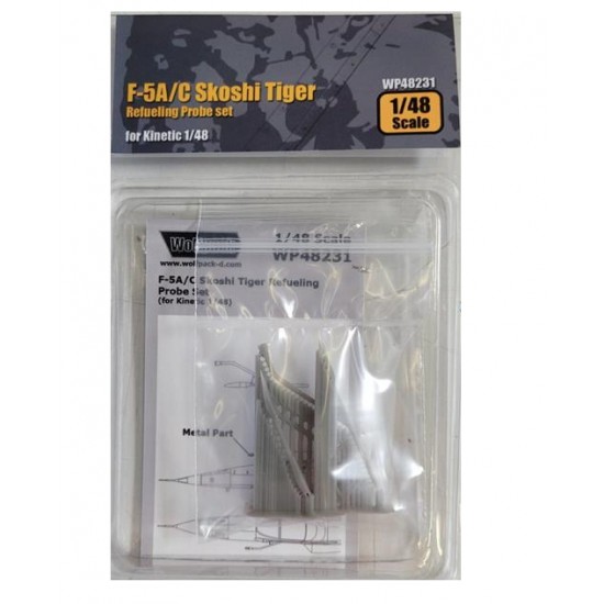 1/48 F-5A/C Skoshi Tiger Refueling Probe set for Kinetic kits 1/48 F-5A/C Skoshi Tiger Refueling Probe set for Kinetic kits