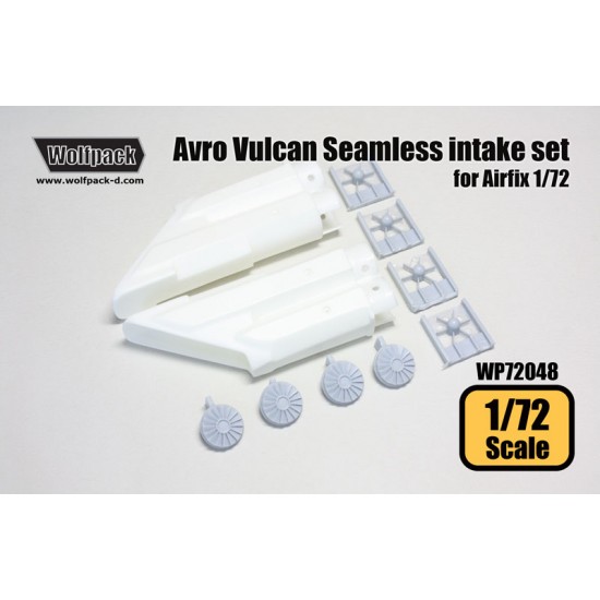 1/72 Avro Vulcan B.2 Seamless Intake Set for Airfix kit 1/72 Avro Vulcan B.2 Seamless Intake Set for Airfix kit