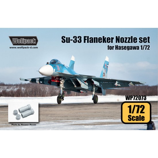 1/72 Sukhoi Su-33 Sea Flanker AL-31F Engine Nozzle Set for Hasegawa kit 1/72 Sukhoi Su-33 Sea Flanker AL-31F Engine Nozzle Set for Hasegawa kit