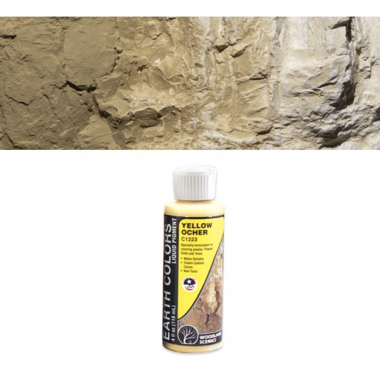 Earth Colours Liquid Pigment/Terrain Paint - Yellow Ocher (4 fl oz/118ml) Earth Colours Liquid Pigment/Terrain Paint - Yellow Ocher (4 fl oz/118ml)