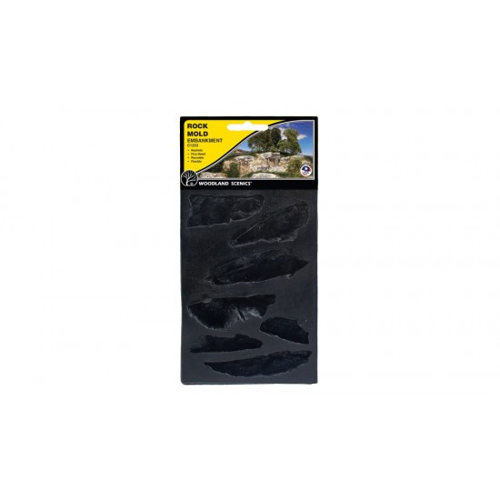 Molds for Making Embankments Rock (12.7 cm x 17.7 cm) Molds for Making Embankments Rock (12.7 cm x 17.7 cm)