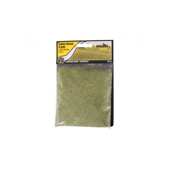 The Field System - Static Grass Light Green #4mm (42g) The Field System - Static Grass Light Green #4mm (42g)