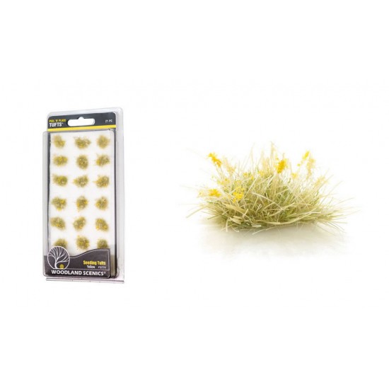 The Field System - Yellow Seeding Tufts (21pcs) The Field System - Yellow Seeding Tufts (21pcs)