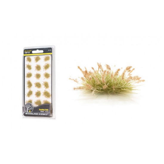 The Field System - Brown Seeding Tufts (21pcs) The Field System - Brown Seeding Tufts (21pcs)