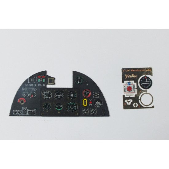 1/24 Hawker Hurricane Mk.II Instrument Panel for Trumpeter kit 1/24 Hawker Hurricane Mk.II Instrument Panel for Trumpeter kit