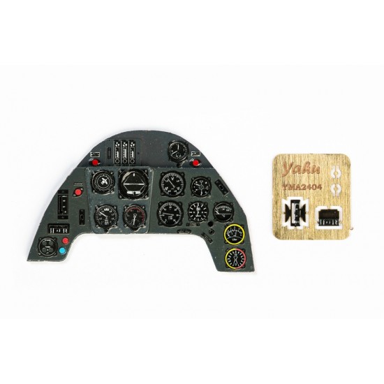 1/24 Messerschmitt Bf 109G Instrument Panel for Trumpeter kit 1/24 Messerschmitt Bf 109G Instrument Panel for Trumpeter kit
