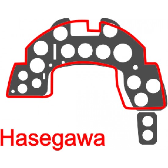 1/48 Macchi C.205 Veltro Instrument Panel for Hasegawa kit 1/48 Macchi C.205 Veltro Instrument Panel for Hasegawa kit
