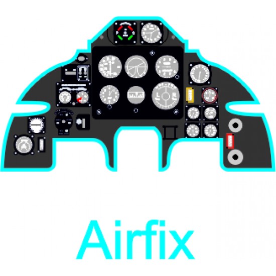 1/48 Boulton-Paul Defiant Mk.I / Mk.II Instrument Panel for Airfix kit 1/48 Boulton-Paul Defiant Mk.I / Mk.II Instrument Panel for Airfix kit