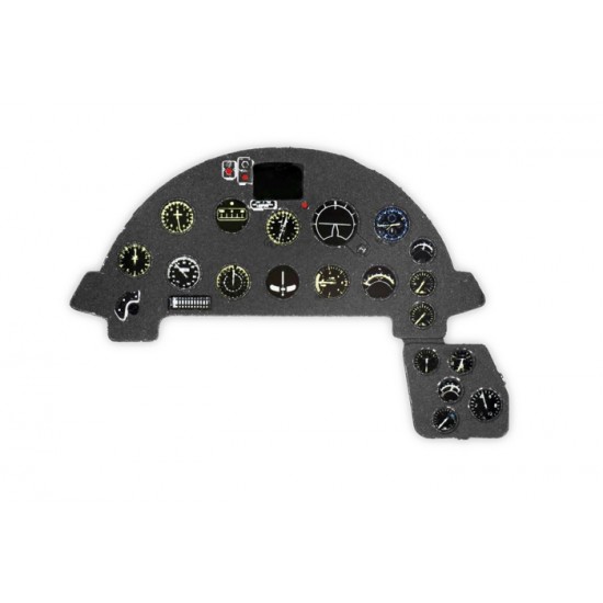 1/48 Vought F4U-1A Corsair Instrument Panel for Tamiya kit 1/48 Vought F4U-1A Corsair Instrument Panel for Tamiya kit