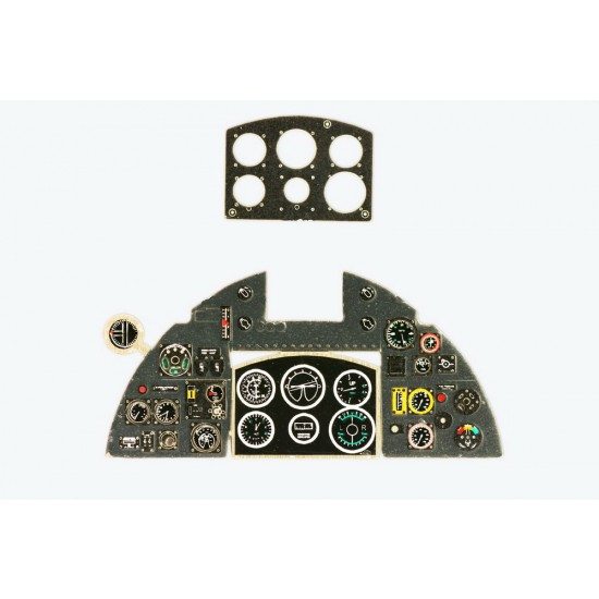 1/48 Hawker Typhoon Mk.I Late Instrument Panel for Eduard/Hasegawa/Italeri kit 1/48 Hawker Typhoon Mk.I Late Instrument Panel for Eduard/Hasegawa/Italeri kit