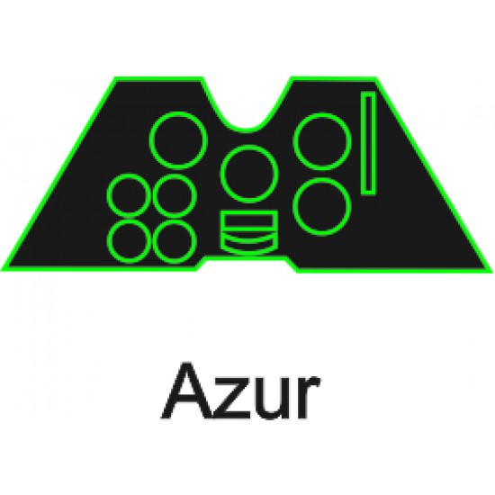 1/72 PZL P.24 Instrument Panel for Azur kit 1/72 PZL P.24 Instrument Panel for Azur kit