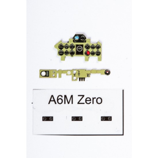 1/72 A6M5 Zero (Nakajima Green) Instrument Panel for Airfix/Hasegawa/Tamiya 1/72 A6M5 Zero (Nakajima Green) Instrument Panel for Airfix/Hasegawa/Tamiya