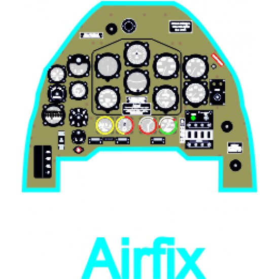 1/72 Junkers Ju 87B-1 Stuka Instrument Panel for Airfix kit 1/72 Junkers Ju 87B-1 Stuka Instrument Panel for Airfix kit