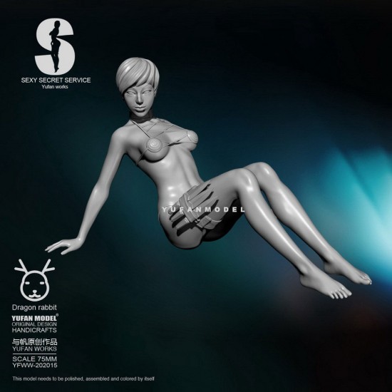 75mm Scale Sexy Secret Service Bikini Girl #9 75mm Scale Sexy Secret Service Bikini Girl #9