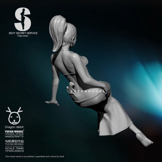75mm Scale Sexy Secret Service Girl #14 75mm Scale Sexy Secret Service Girl #14