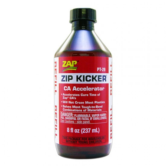 Zip Kicker Refill (CA Accelerator) (8 fl oz / 237 ml) Zip Kicker Refill (CA Accelerator) (8 fl oz / 237 ml)