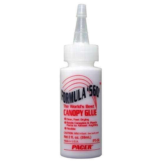 Formula 560 Canopy Glue (2 fl oz / 59 ml) Formula 560 Canopy Glue (2 fl oz / 59 ml)