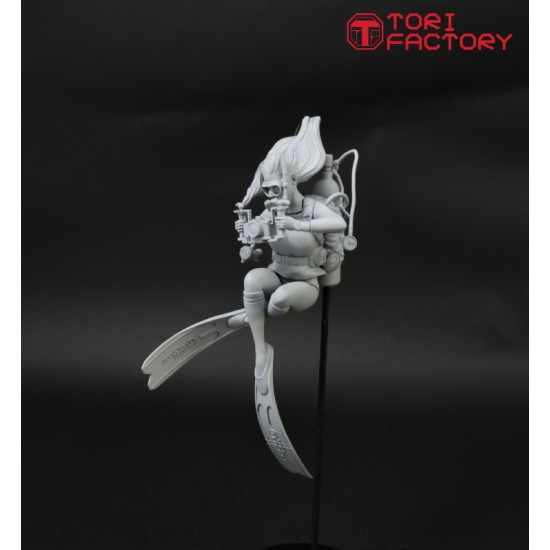 1/24 Girl In Action - Under the Sea (figure, diorama base, accessories) [Deluxe Edition]