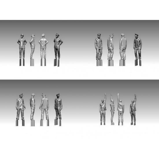 1/200 Titanic Crews and Passengers Set Vol. 3 1/200 Titanic Crews and Passengers Set Vol. 3