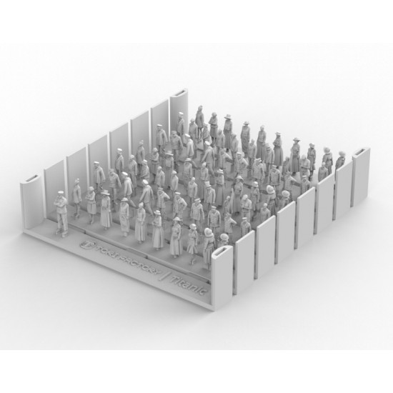 1/200 Titanic Crews and Passengers Set Vol. 3 1/200 Titanic Crews and Passengers Set Vol. 3