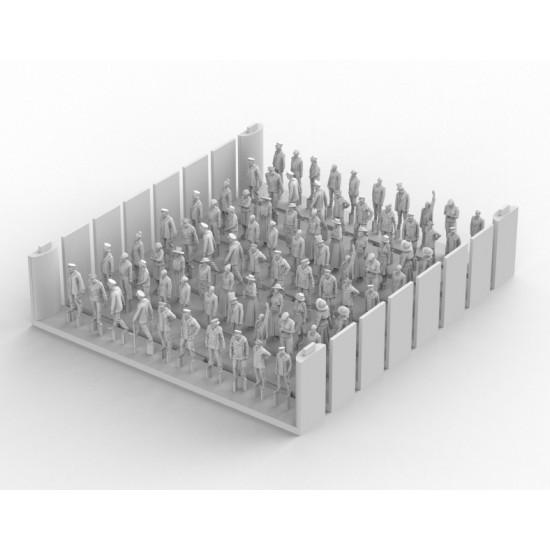 1/200 Titanic Crews and Passengers Set Vol. 3 1/200 Titanic Crews and Passengers Set Vol. 3