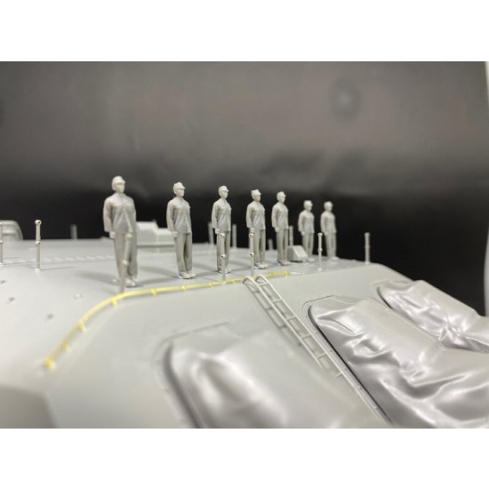 1/72 IJN Yamato Crews (10 figures) for Takom Yamato Main Turret kits 1/72 IJN Yamato Crews (10 figures) for Takom Yamato Main Turret kits