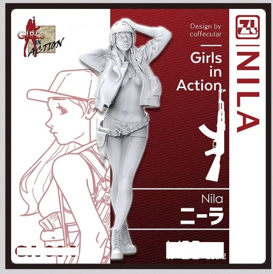 1/35 Girls in Action Series - Nila (resin figure) 1/35 Girls in Action Series - Nila (resin figure)