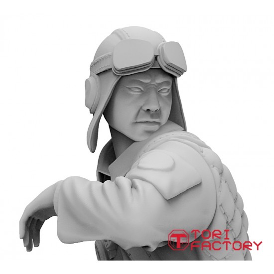 1/72 WWII Japanese Pilots & Woman (3 figures) 1/72 WWII Japanese Pilots & Woman (3 figures)