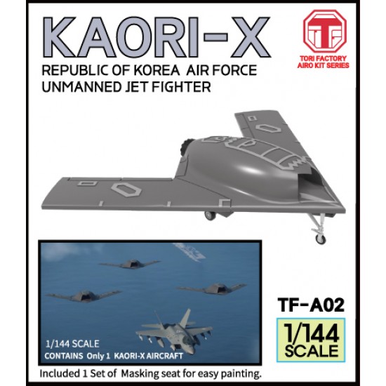 1/144 ROF AF KAORI-X Unmanned Jet Fighter 1/144 ROF AF KAORI-X Unmanned Jet Fighter