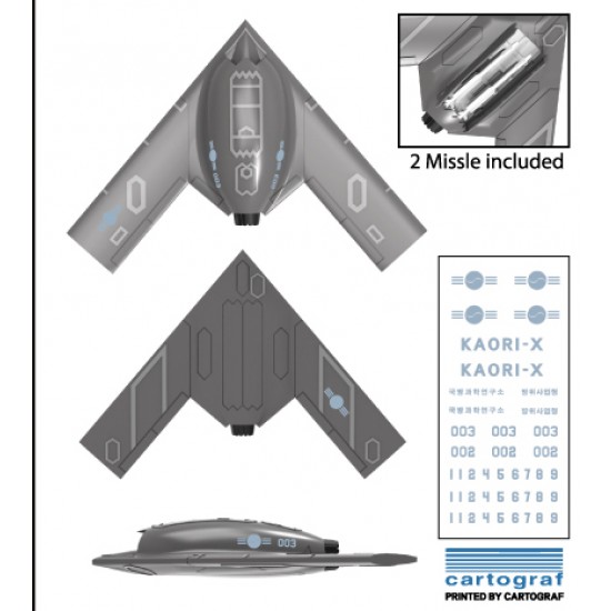 1/144 ROF AF KAORI-X Unmanned Jet Fighter
