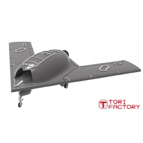 1/144 ROF AF KAORI-X Unmanned Jet Fighter 1/144 ROF AF KAORI-X Unmanned Jet Fighter