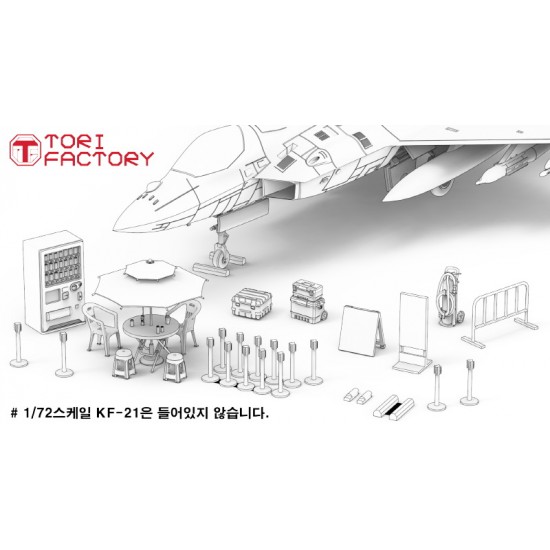 1/72 Airshow Accessories Set 1/72 Airshow Accessories Set