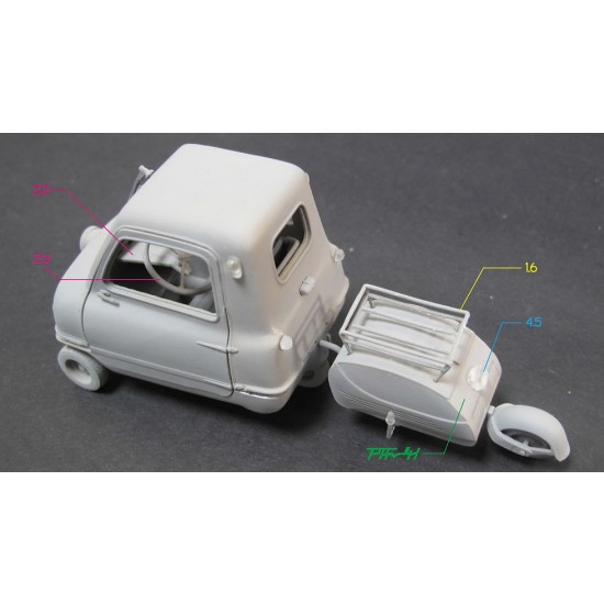 1/24 Peel P50 Full Resin kit 1/24 Peel P50 Full Resin kit