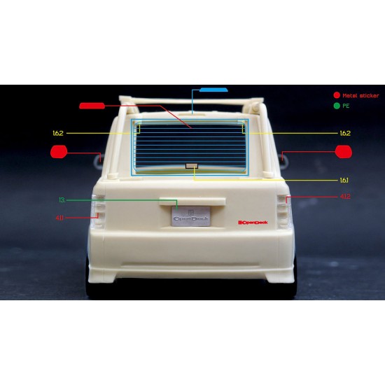 1/24 Peel 50 1962 Full Resin kit 1/24 Peel 50 1962 Full Resin kit