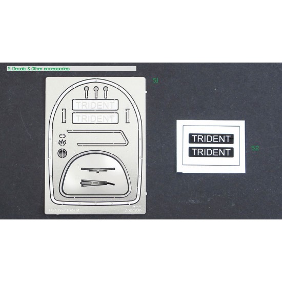 1/24 Peel Trident 1965 Full Resin kit (1pc) 1/24 Peel Trident 1965 Full Resin kit (1pc)