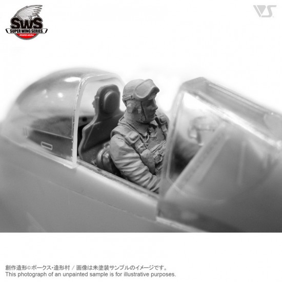 1/32 P-51D Mustang Forward Facing Pilot Figure 1/32 P-51D Mustang Forward Facing Pilot Figure