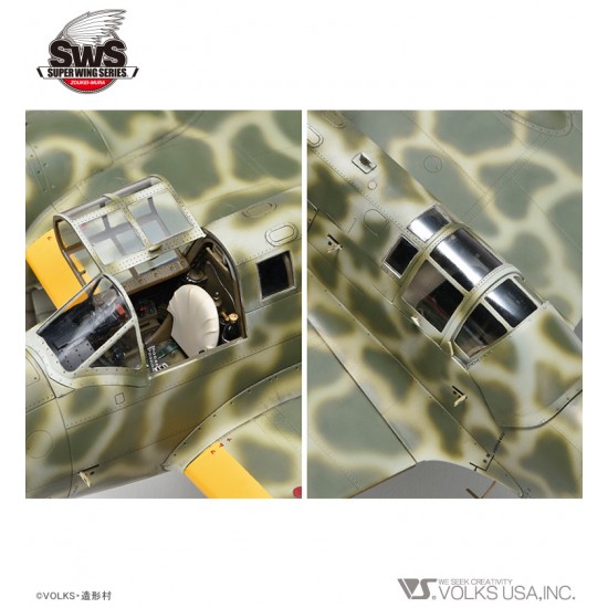 1/32 Kawasaki Ki-45 Kai Tei Type 2 Two-Seat Fighter Toryu 1/32 Kawasaki Ki-45 Kai Tei Type 2 Two-Seat Fighter Toryu