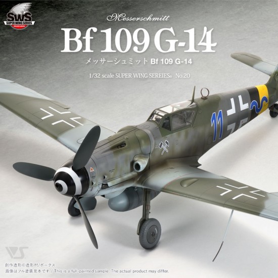 1/32 Messerschmitt Bf 109 G-14 Fighter Aircraft 1/32 Messerschmitt Bf 109 G-14 Fighter Aircraft