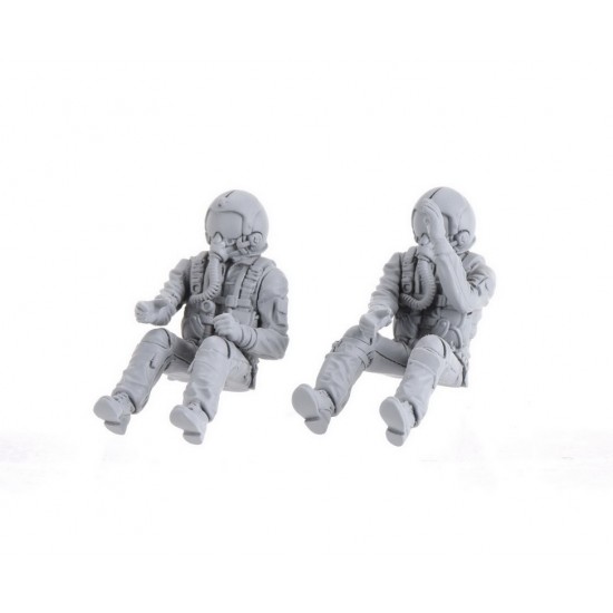1/48 USN Forward Facing Pilots Set (2 figures) for Zoukei-Mura F-4J kit 1/48 USN Forward Facing Pilots Set (2 figures) for Zoukei-Mura F-4J kit