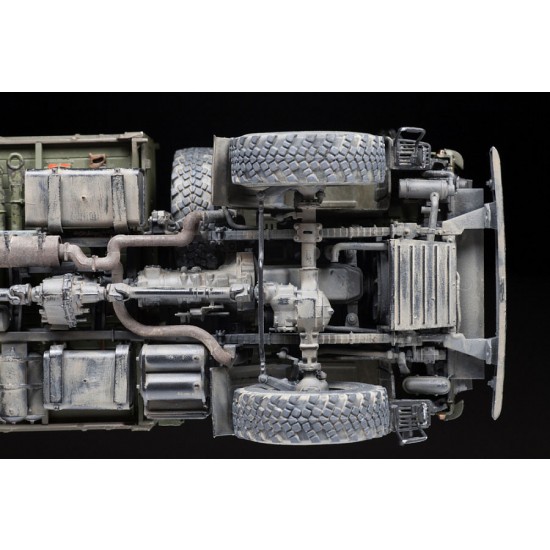 1/35 Russian Military 2-axle Truck K-4350 1/35 Russian Military 2-axle Truck K-4350