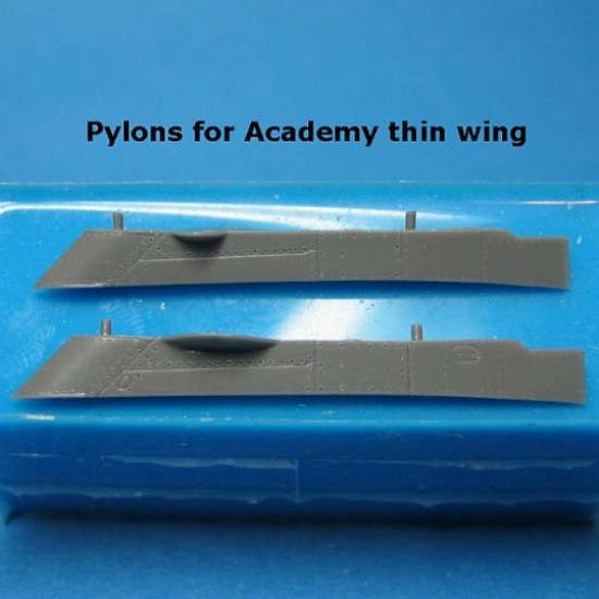 1/48 McDonnell 370gal Wing Tanks for Academy Thin Wing B/N kits